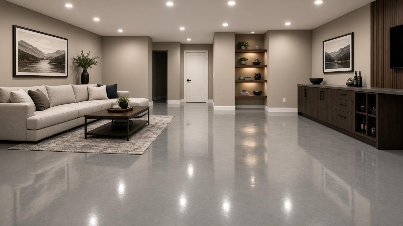 Basement Floor Epoxy